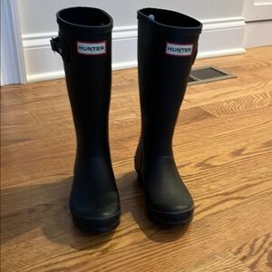 Hunter Black Rain Boots